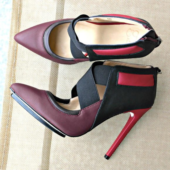 ♡ GX by Gwen Stefani ♡ Aime bootie brown/black/red - Picture 5 of 6
